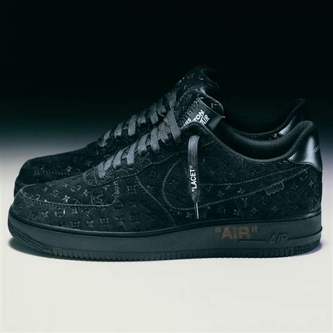 louis vuitton black air force|Louis Vuitton air force one.